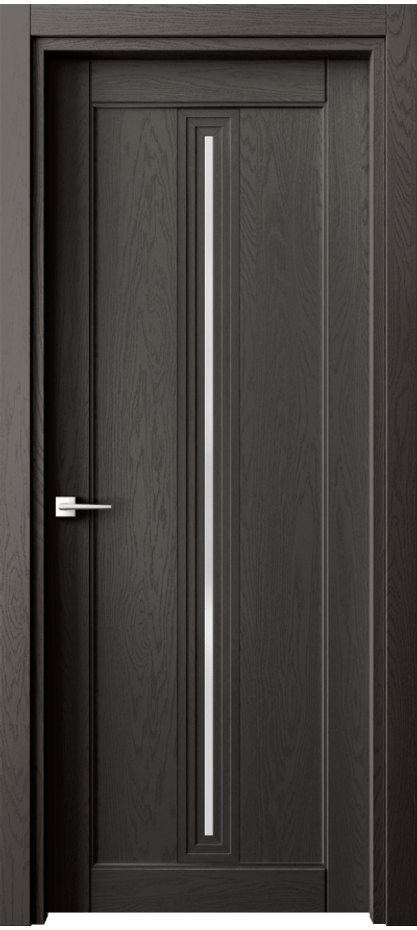 Дверь межкомнатная Эго 6123 Дуб антрацит Сатинированное стекло Гладкий наличник Ego ДАН Цена 125299 ₽ Наличники уже входят в базовый комплект. Фабрика дверей Волховец 8 (800) 551 43 19 Межкомнатная дверь Эго 6123 Дуб антрацит Сатинированное стекло Цена 125299 ₽ | Volhovec