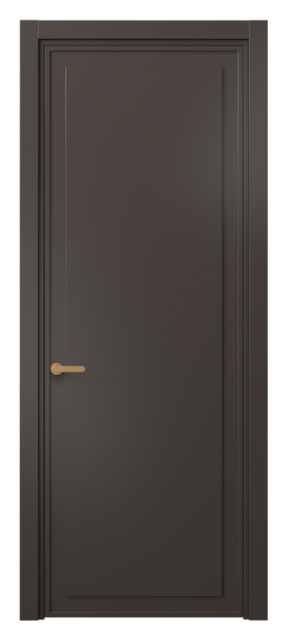 Дверь межкомнатная Фрэйм 8602 Матовый антрацит Гладкий классический наличник МАН Цена 54899 ₽ . Фабрика дверей Волховец 8 (800) 551 43 19 Межкомнатная дверь Фрэйм 8602 Матовый антрацит Цена 54899 ₽ | Volhovec