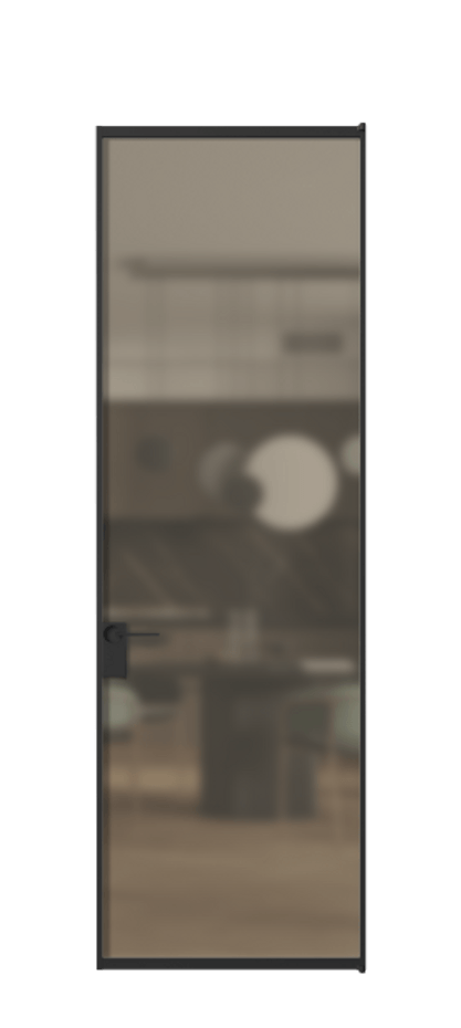 Алюминиевая дверь АЛПЛ040.01 Алюминий Черный Сатинированное бронзовое стекло, триплекс. Без короба чер Цена 115570 Стоимость комплекта двери включает: 1. Полотно (600/650/700/750/800/850/900/950*2000-2400 мм).
2. Короб
3. Комплект фурнитуры (2 торцевые петли и магнитный замок с ответной планкой). Фабрика дверей Волховец 8 (800) 551 43 19 Алюминиевая дверь АЛПЛ040.01 Алюминий Черный Сатинированное бронзовое стекло, триплекс Цена 115570 | Volhovec