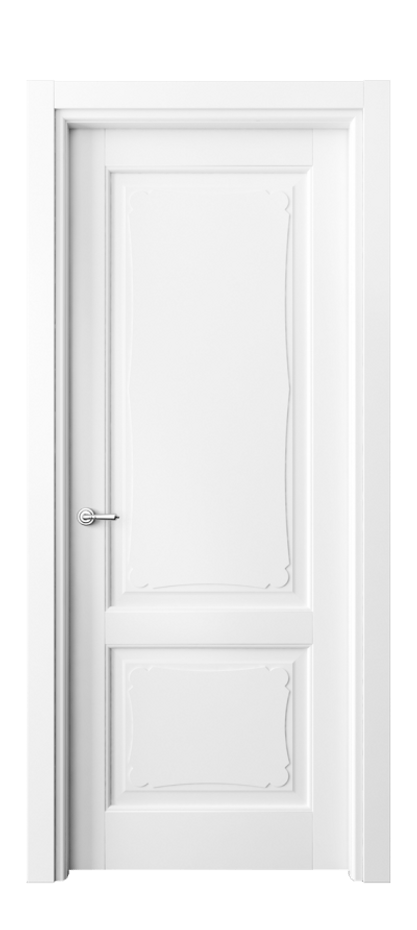 Межкомнатная дверь Тоскана Элегантэ 6323 Матовый белоснежный  Цена 100399 ₽ | Volhovec
