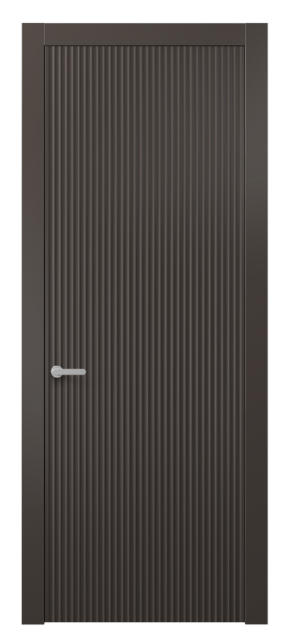 Дверь межкомнатная Альба 8641 Матовый антрацит Гладкий компланарный наличник МАН Цена 47999 ₽ Наличники уже входят в базовый комплект. Фабрика дверей Волховец 8 (800) 551 43 19 Межкомнатная дверь Альба 8641 Матовый антрацит Цена 47999 ₽ | Volhovec