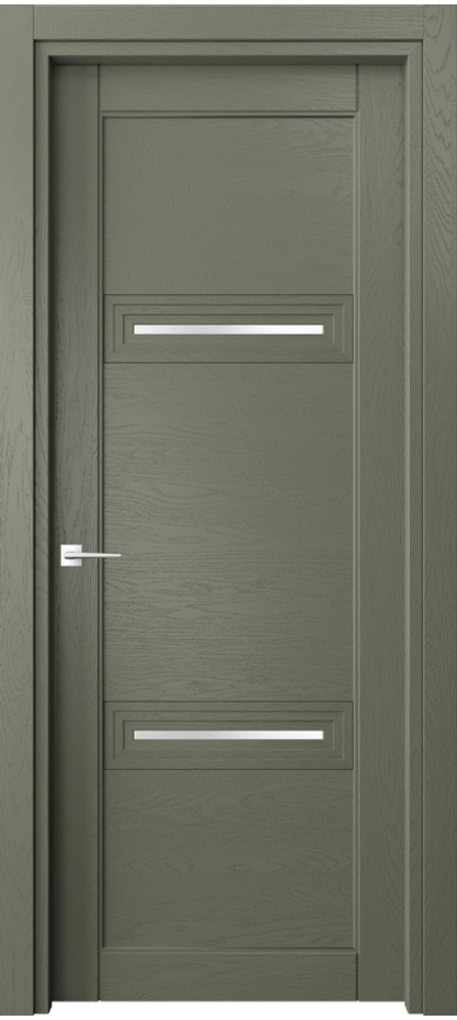 Дверь межкомнатная Эго 6113 Дуб оливковый тёмный Сатинированное стекло Гладкий наличник Ego ДОТ Цена 125299 ₽ Наличники уже входят в базовый комплект. Фабрика дверей Волховец 8 (800) 551 43 19 Межкомнатная дверь Эго 6113 Дуб оливковый тёмный Сатинированное стекло Цена 125299 ₽ | Volhovec