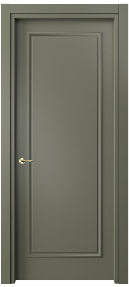 Дверь межкомнатная Париж 8101 Матовый оливковый тёмный Гладкий наличник МОТ Цена 64599 ₽ Наличники уже входят в базовый комплект. Фабрика дверей Волховец 8 (800) 551 43 19 Межкомнатная дверь Париж 8101 Матовый оливковый тёмный Цена 64599 ₽| Volhovec