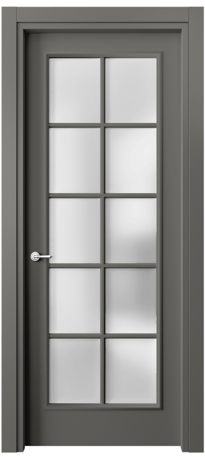 Дверь межкомнатная Париж 8102 Матовый классический серый Сатинированное стекло Гладкий наличник МКЛС Цена 76999 ₽ Наличники уже входят в базовый комплект. Фабрика дверей Волховец 8 (800) 551 43 19 Межкомнатная дверь Париж 8102 Матовый классический серый Сатинированное стекло Цена 76999 ₽| Volhovec