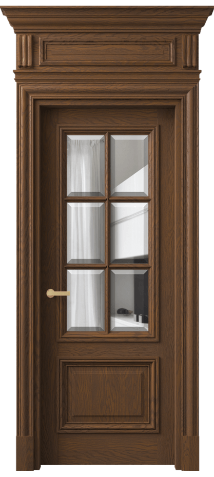 Дверь межкомнатная Антик 7312 Дуб каштановый матовый Прозрачное стекло с фацетом КЭП + Объёмный фриз + Карниз ДКШ.М Цена 294149 ₽ Наличники уже входят в базовый комплект. Фабрика дверей Волховец 8 (800) 551 43 19 Межкомнатная дверь Антик 7312 Дуб каштановый матовый Прозрачное стекло с фацетом Цена 294149 ₽ | Volhovec