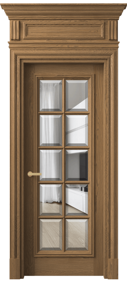 Дверь межкомнатная Антик 7310 Дуб мускатный матовый Прозрачное стекло с фацетом КЭП + Объёмный фриз + Карниз ДМС.М Цена 294149 ₽ Наличники уже входят в базовый комплект. Фабрика дверей Волховец 8 (800) 551 43 19 Межкомнатная дверь Антик 7310 Дуб мускатный матовый Прозрачное стекло с фацетом Цена 294149 ₽ | Volhovec