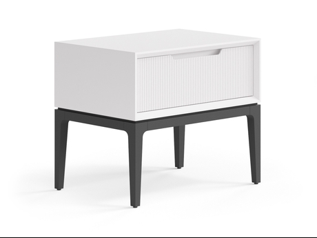 Мебель Тумба прикроватная Вельвет 1 ящик. Цвет Матовый пудровый белый. Материал Гладкая эмаль. Коллекция Тумба прикроватная Вельвет 1 ящик. Фото. Мебель Тумба прикроватная Вельвет 1 ящик. Цвет Матовый пудровый белый. Материал Гладкая эмаль. Коллекция Тумба прикроватная Вельвет 1 ящик. Картинка.