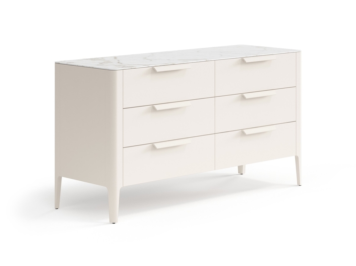 Мебель Комод Пьега 6 ящиков. Цвет Матовый бежево-серый. Материал Гладкая эмаль. Коллекция Комод Пьега 6 ящиков. Фото. Мебель Комод Пьега 6 ящиков. Цвет Матовый бежево-серый. Материал Гладкая эмаль. Коллекция Комод Пьега 6 ящиков. Картинка.