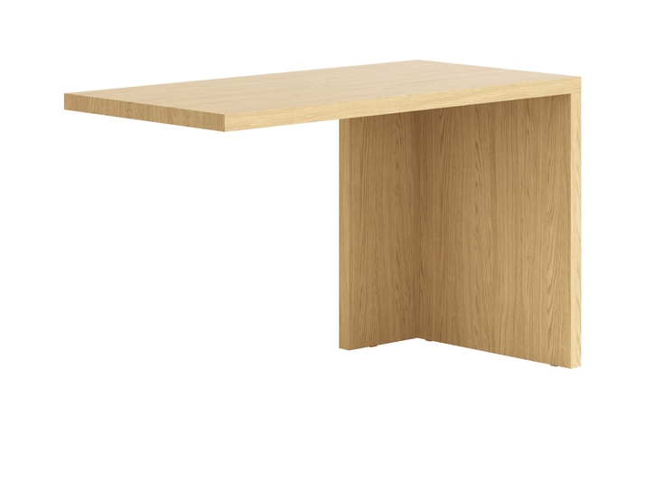 Мебель Стол Модуле письменный с одной опорой. Цвет Ванильный дуб. Материал Ламинатин. Коллекция Стол Модуле письменный с одной опорой. Фото. Мебель Стол Модуле письменный с одной опорой. Цвет Ванильный дуб. Материал Ламинатин. Коллекция Стол Модуле письменный с одной опорой. Картинка.