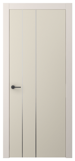 Межкомнатная дверь АКП 4203 ПЭСБ. Цвет ПЭТ светло-бежевый. Материал ПЭТ. Коллекция Фридом. Фото. Дверь межкомнатная АКП 4203 ПЭСБ. Цвет ПЭТ светло-бежевый. Материал ПЭТ. Коллекция Фридом. Картинка.