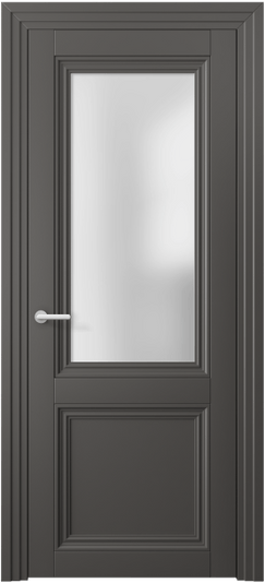 Межкомнатная дверь 2524 ПЭГФ САТ. Цвет ПЭТ графитовый. Материал ПЭТ. Коллекция Центро. Фото. Дверь межкомнатная 2524 ПЭГФ САТ. Цвет ПЭТ графитовый. Материал ПЭТ. Коллекция Центро. Картинка.