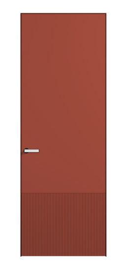 Дверь межкомнатная 8202 NCS S 3040-Y80R. Цвет NCS NCS S 3040-Y80R. Материал Гладкая эмаль. Коллекция Вельвет. Картинка.