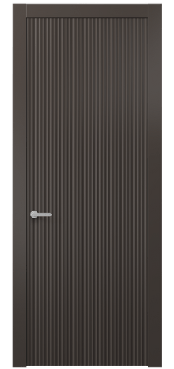 Межкомнатная дверь 8641 МАН . Цвет Матовый антрацит. Материал Гладкая эмаль. Коллекция Альба. Фото. Дверь межкомнатная 8641 МАН . Цвет Матовый антрацит. Материал Гладкая эмаль. Коллекция Альба. Картинка.