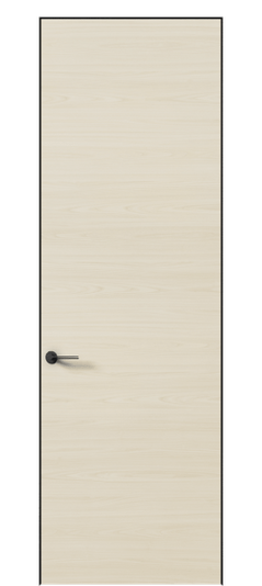 Дверь межкомнатная 0010 АКП МОЯ. Цвет Молочный ясень. Материал Сиплекс ламинатин. Коллекция Планум Про. Картинка.
