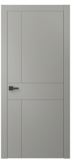 Межкомнатная дверь 8056 МНСР. Цвет Матовый нейтральный серый. Материал Гладкая эмаль. Коллекция Линия. Фото. Дверь межкомнатная 8056 МНСР. Цвет Матовый нейтральный серый. Материал Гладкая эмаль. Коллекция Линия. Картинка.