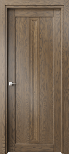 Дверь межкомнатная 6121 ДММ. Цвет Дуб мраморный. Материал Массив дуба. Коллекция Эго. Картинка.