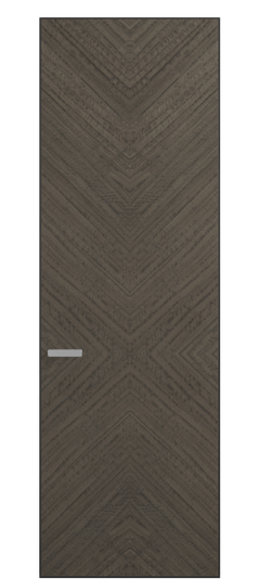 Дверь межкомнатная АКП 0205 ЭВСМФ Эвкалипт серый матовый фризе. Цвет Эвкалипт серый матовый фризе. Материал Шпон эвкалипта НатурВуд. Коллекция Рифт. Картинка.