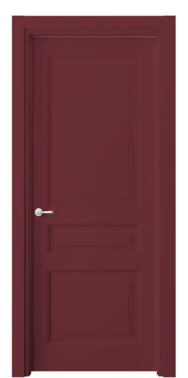 Дверь межкомнатная 6325 NCS S 5030-R10B. Цвет NCS NCS S 5030-R10B. Материал Гладкая эмаль. Коллекция Тоскана Элегантэ. Картинка.