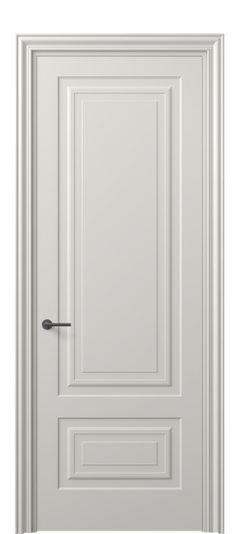 Дверь межкомнатная 8441 МТСР. Цвет Матовый тёплый серый. Материал Гладкая эмаль. Коллекция Маскот. Картинка.