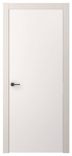 Дверь межкомнатная АКП 0010 ПЭКС. Цвет ПЭТ кремово-серый. Материал ПЭТ. Коллекция Фридом. Картинка.