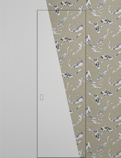 Межкомнатная дверь 0010_09_1. Цвет Грунт под обои. Материал Грунт под покраску. Коллекция Скрытые двери Планум. Фото. Дверь межкомнатная 0010_09_1. Цвет Грунт под обои. Материал Грунт под покраску. Коллекция Скрытые двери Планум. Картинка.