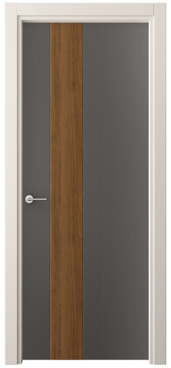 Межкомнатная дверь 4223 ПЭГФ. Цвет ПЭТ графитовый. Материал ПЭТ. Коллекция Фридом. Фото. Дверь межкомнатная 4223 ПЭГФ. Цвет ПЭТ графитовый. Материал ПЭТ. Коллекция Фридом. Картинка.