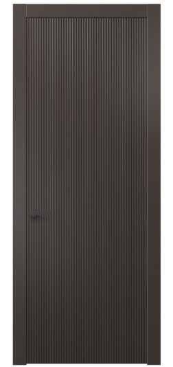 Межкомнатная дверь 8621 МАН. Цвет Матовый антрацит. Материал Гладкая эмаль. Коллекция Дюна. Фото. Дверь межкомнатная 8621 МАН. Цвет Матовый антрацит. Материал Гладкая эмаль. Коллекция Дюна. Картинка.