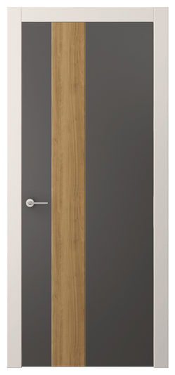 Межкомнатная дверь АКП 4223 ПЭГФ. Цвет ПЭТ графитовый. Материал ПЭТ. Коллекция Фридом. Фото. Дверь межкомнатная АКП 4223 ПЭГФ. Цвет ПЭТ графитовый. Материал ПЭТ. Коллекция Фридом. Картинка.