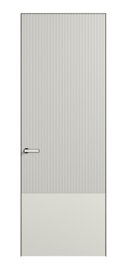Дверь межкомнатная АКП 8203 МЖМ Матовый жемчужный. Цвет Матовый жемчужный. Материал Гладкая эмаль. Коллекция Вельвет. Картинка.