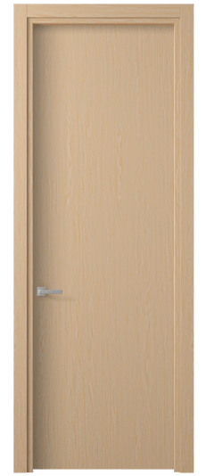 Дверь межкомнатная 0010 МШДМ. Цвет Дуб молочный. Материал Мультишпон. Коллекция Планум. Картинка.