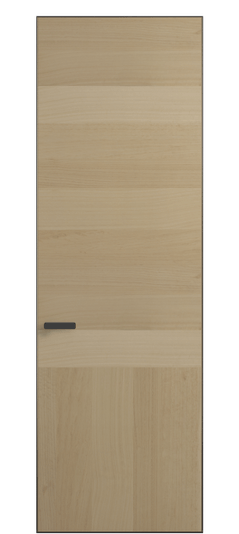 Дверь межкомнатная АКП 0204 ЭВБМ Эвкалипт бежевый матовый. Цвет Эвкалипт бежевый матовый. Материал Шпон эвкалипта НатурВуд. Коллекция Рифт. Картинка.