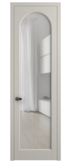 Межкомнатная дверь 6804 МОС MORU. Цвет Матовый облачно-серый. Материал Гладкая эмаль. Коллекция Палаццо. Фото. Дверь межкомнатная 6804 МОС MORU. Цвет Матовый облачно-серый. Материал Гладкая эмаль. Коллекция Палаццо. Картинка.