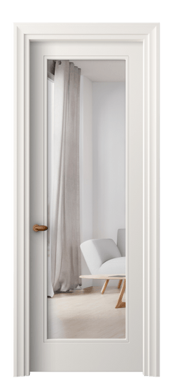 Межкомнатная дверь 8502 МПБЛ ЗЕР. Цвет Матовый пудровый белый. Материал Гладкая эмаль. Коллекция Эссе. Фото. Дверь межкомнатная 8502 МПБЛ ЗЕР. Цвет Матовый пудровый белый. Материал Гладкая эмаль. Коллекция Эссе. Картинка.