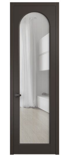 Межкомнатная дверь 6804 МАН MORU. Цвет Матовый антрацит. Материал Гладкая эмаль. Коллекция Палаццо. Фото. Дверь межкомнатная 6804 МАН MORU. Цвет Матовый антрацит. Материал Гладкая эмаль. Коллекция Палаццо. Картинка.