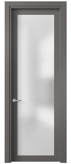 Межкомнатная дверь 2102 МКЛС САТ. Цвет Матовый классический серый. Материал Гладкая эмаль. Коллекция Планум. Фото. Дверь межкомнатная 2102 МКЛС САТ. Цвет Матовый классический серый. Материал Гладкая эмаль. Коллекция Планум. Картинка.