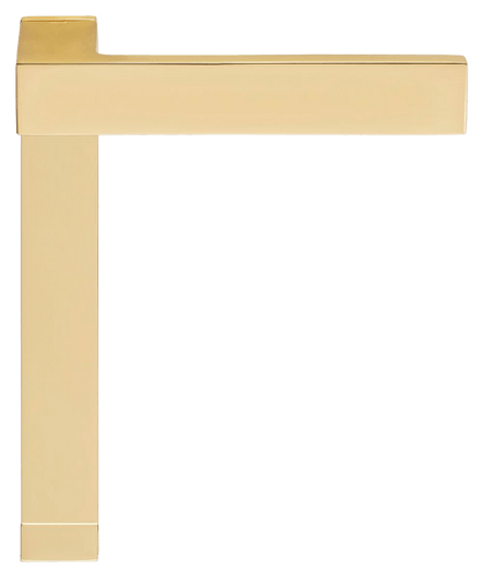 Ручки для дверей Ручка дверная Инфинито. Цвет Полированное золото. Коллекция Инфинито. Картинка.