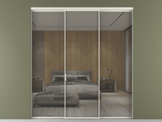 Перегородка Формато внутри проёма 3 створки