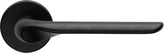 Ручки для дверей Ручка дверная Чоп. Цвет Чёрный. Коллекция Чоп. Картинка.